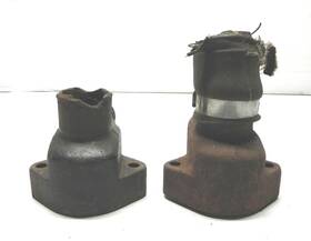 1142441 Mopar 1950-54 Desoto Chrysler 6cyl Cast Iron Housing Water Outlets #1142441 Used