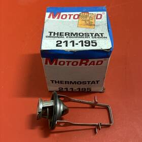 Motorad 211195 84-88 2.4l L4 2.8l V6 Fiero Se Gt Thermostat 195 Degree