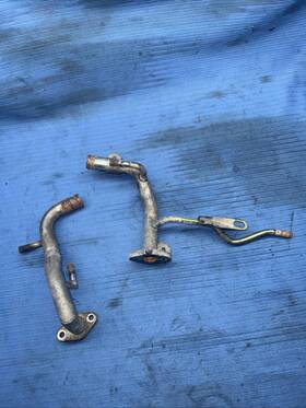 7431 Nissan 90-96 300zx Z32 Na Oem Coolant Heater Core Hard Line Pipe Set