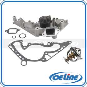 Oewp04590 Oeline Autoparts Fit 98-09 Toyota 4runner Tundra Land Cruiser Sequoia 4.7l Thermostat Water Pump