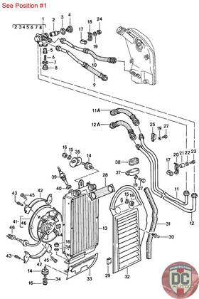 93010701700 Porsche 1974-1989 911 Oil Thermostat