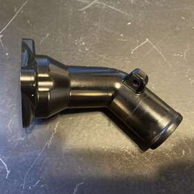 Fc3s Rotary13b1 Rx1245ecoatedblack 1989-1992 Mazda Rx-7 Rx7 S5 Thermostat Coolant Elbow Neck