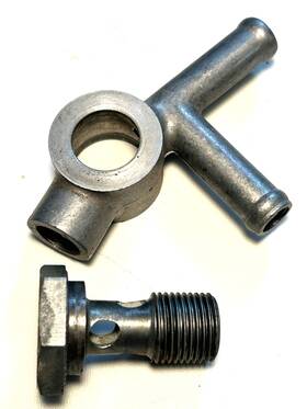 145407 Stanpart Triumph 2000 Vitesse Water Pipe Coolant Elbow T Banjo Bolt