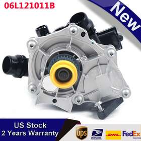06k121011 Tbvechi Water Pump Thermostat Assembly Fits Vw Beetle Golf Gti Passat Tiguan 1.8l/2.0l