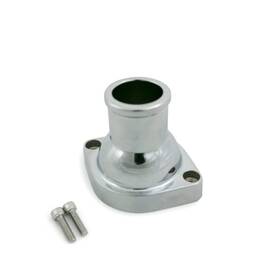 Hc8938c Top Street Performance Chrome Aluminum Straight Water Neck For Gm Ls Small Block