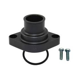 Sp8457bk Top Street Performance Black Aluminum Straight Water Neck For Chevy V8 Sb Bb