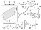 W713197s437 Ford Brand New Genuine Oem Engine Coolant Thermostat Housing Bolt