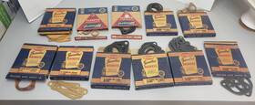Wizard R6890 Vintage Gasket Lot - Flanges Gaskets Seals Etc. Open Box