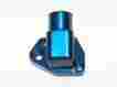 Wn0023b Meziere Blue Anodize 15 Degree Water Neck Small Block Ford P N