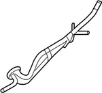 Genuine Infiniti Engine Coolant Pipe 21022JK01C. Fixed Price $177.40.
