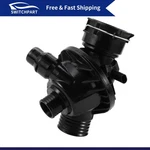 Engine Coolant Thermostat Housing Assembly For Bmw E92 F30 F15 335I 435I X5. Fixed Price $46.49.
