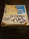 Nos Gm 3789161 Gasket Thermostat Housing For 62-79 Chevy Cylinder (1). Fixed Price $10.00.
