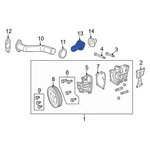 For Jeep Patriot 07-17 68676479AA Upper Engine Coolant Thermostat Housing. Fixed Price $20.52.
