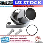 Chrome Water Neck Thermostat Housing For Chevy Sbc Ring 350 327 400 454 396. Fixed Price $12.99.