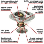 195F/91C Thermostat Motorad 7332-195. Fixed Price $32.08.