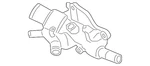 Genuine Nissan Water Outlet 11060-BV80A. Fixed Price $106.96.