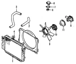 Genuine Mazda Engine Coolant Thermostat 8BU1-15-171. Fixed Price $22.92.