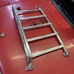 Fiat 124 Spider Luggage Rack With Hardware Other Car TR7 Great Chrome Nice Shape. Fixed Price $325.00.