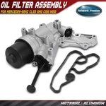 Oil Filter Housing For Mercedes-benz CL63 Amg C126 W212 S212 E63 W222 S550. Fixed Price $106.56.