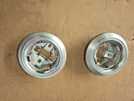 69-72 Cutlass 442 69-71 Skylark Sail Panel Dome Lamp Lens Housings. Fixed Price $30.00.