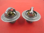 1937-48 Ford New 180 Degree Thermostats Pair Flathead 11A-8575. Fixed Price $21.79.