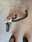 2013 2014 GT500 Shelby Mustang Radiator Hose Tube Thermostat Housing Track Pack. Fixed Price $500.00.