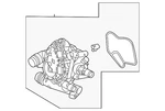 Genuine Hyundai 2022-2023 Santa Cruz Engine Coolant Thermostat 25600-2S500. Fixed Price $324.59.