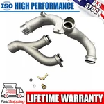 Upgraded Metal Coolant Outlet Pipes For Jaguar Land Rover LR109401 LR087558--NEW. Fixed Price $75.69.