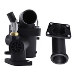 Thermostat Housing With For Jaguar XJ8L/XJ/S-TYPE 2003-2005 AJ89485. Fixed Price $49.98.