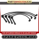 4PCS Spark Plug Wire Set For Mitsubishi Mirage 93-96 Galant Dodge Plymouth Eagle. Fixed Price $32.78.