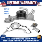 Water Pump W/ Gasket + Thermostat For Maserati Ghibli Levante Quattroporte 3.0T. Fixed Price $111.99.