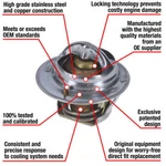 Engine Coolant Thermostat-fail-safe Motorad 7239-192. Fixed Price $33.57.