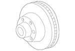 Genuine Ford Disc Brake Rotor 5U2Z-1V125-MF. Fixed Price $132.04.