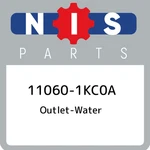 11060-1KC0A Nissan Outlet-water 110601KC0A, New Genuine Oem Part. Fixed Price $175.20.