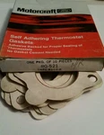 Lot Of 12 Motorcraft Thermostat Gaskets RG-521-D4PZ-8255-K *new* Free Shipping. Fixed Price $11.76.