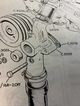Original C33023 Jaguar Siiie V12 1971-1972 Aluminum Water Pump By-pass Housing. Fixed Price $249.95.