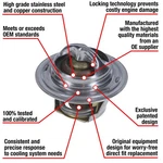 Motorad 7204-192 Fail-safe Thermostat. Fixed Price $10.66.