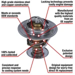Motorad THERMOSTAT,7214-180. Fixed Price $11.19.