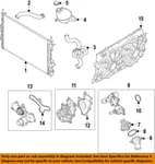 Ford Oem 11-26 Aviator Cooling Water Pump-thermostat Gasket BR3Z8255A. Fixed Price $15.06.