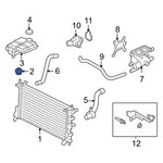 Ford Focus 2000-2007 YS4Z8125EA Radiator Insulator. Fixed Price $14.05.