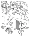Genuine Mopar A/c Suction Line 4596896AB. Fixed Price $131.25.