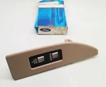 F2AZ-14528-BD Ford Rh Window Control Housing Mocha Fits Crown Victoria 1993. Fixed Price $28.79.