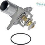Engine Coolant Thermostat Housing Assembly Metal Contains Gasket For Auto. Fixed Price $22.97.