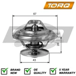 Thermostat Coolant Torq Fits Lancia Gamma 1981-1985 Thema 1984-1992. Fixed Price $41.66.