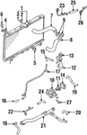 Genuine Mitsubishi Water Outlet MD300835. Fixed Price $51.30.