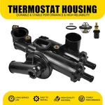 For 2009-2020 Dodge Journey 2.4L Black Thermostat Housing Assembly 55111016AD. Fixed Price $39.89.