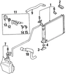 Genuine Ford Mercury 1997-2003 Escort Tracer Thermostat Housing F8CZ-8592-AA. Fixed Price $138.50.