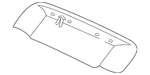 Genuine Ford License Plate Light Panel F6ZZ-17B390-AA. Fixed Price $22.33.