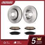 Set Of 6 Front Brake Rotor & Pads Kit For 2005 Jeep Grand Cherokee All Engine. Fixed Price $108.29.