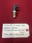 1976-79 Original Gm Acdelco Cadillac Ported Vacuum Switch. Fixed Price $35.00.